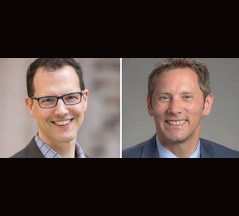 Scott Magelssen (left) and Wolfgang Muhlhofer