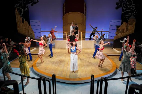 Anything Goes / Set Design by Alex Winterle / Photo by Alan Alabastro