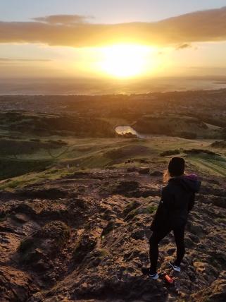 Isabel Martin in Scotland