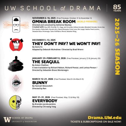UW Drama 2025–2026 Public Season
