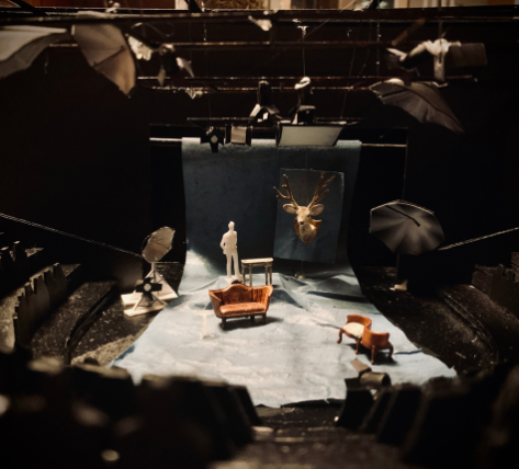 a photo of The Set of "The Importance of Being Earnest