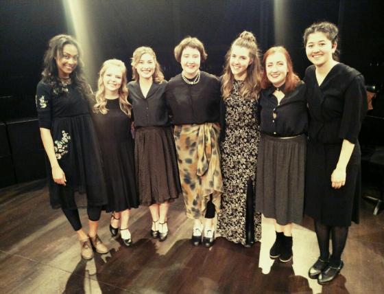 The cast of "What Fresh Hell is This? Performing the Depth and Wit of Dorothy Parker"