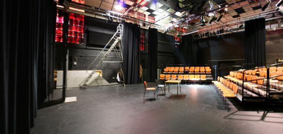 Interior panorama of The Cabaret.