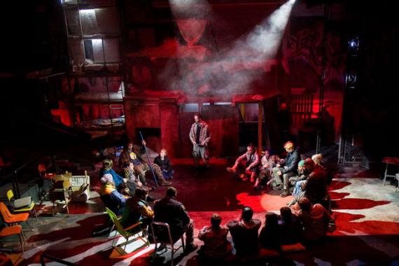 Caucasian Chalk Circle performance