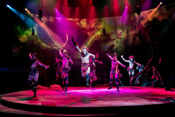 Pictured: Guthrie Theater's production of A Midsummer Night's Dream with lighting design by Frank Butler (MFA '85). Photo by Dan Norman.