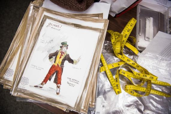Costume designs for Oliver!