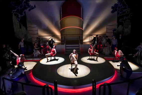 Anything Goes / Lighting Design by Matt Webb / Photo by Alan Alabastro