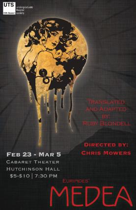 Poster for UTS' Medea