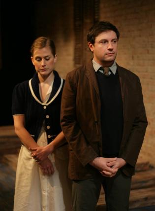 Lora Beth Barr and Robin Hall Smith (BA '13) in A Streetcar Named Desire. Photo by Mike Hipple.
