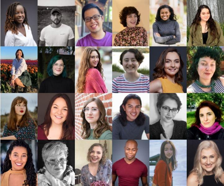 Portraits of scholarship recipients
