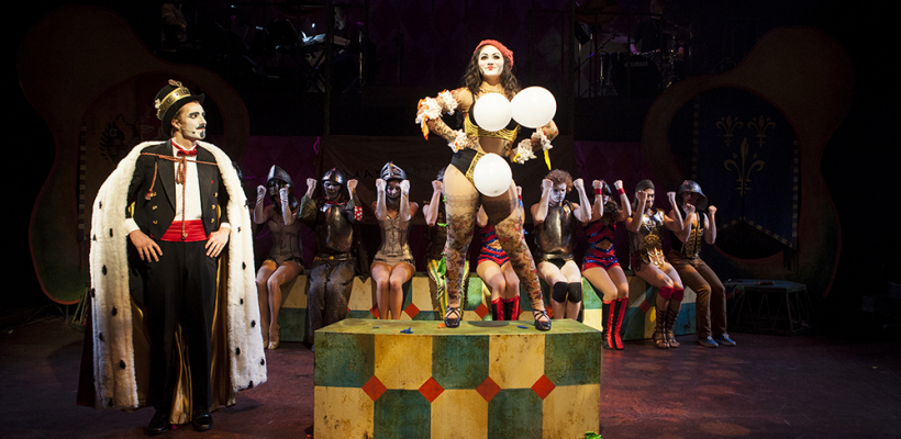 Two actors appear in the musical "Pippin"