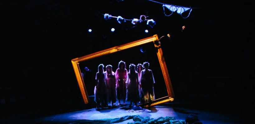 Twelve Ophelias (a play with broken songs) | Scenic design by Isabel Le | Photo by Kyler Martin