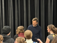 Joel McHale Visits the School of Drama