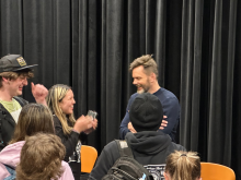 Joel McHale Visits the School of Drama