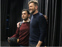 Joel McHale Visits the School of Drama
