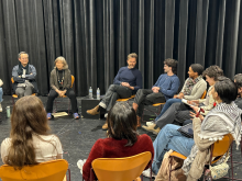 Joel McHale Visits the School of Drama