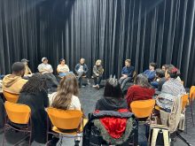 Joel McHale Visits the School of Drama