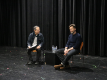 Joel McHale Visits the School of Drama
