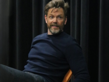 a man sitting in a chair