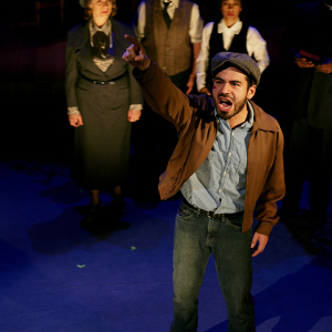 Moises Castro as Larry Foreman in 'The Cradle Will Rock' (2015). Photo: Mike Hipple