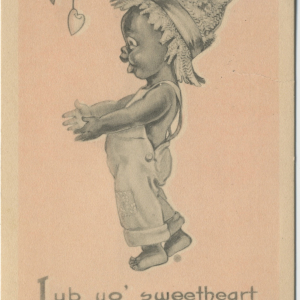Image of an early twentieth-century Valentine (from the collection of Harvey Young, used with permission)