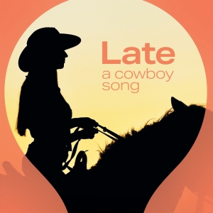 Production Poster of a woman Cowgirl riding a horse