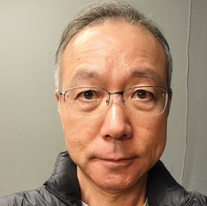Ojin Kwon, smiling