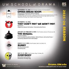 UW Drama 2025–2026 Public Season