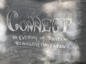 Image of Connect written on a blackboard