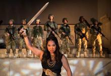 Production Photo from Bullet Catchers