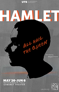 Poster for "Hamlet"