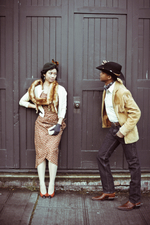 Hazel Lozano and AJ Friday as Cherie and Bo. Photo by Mike Hipple.