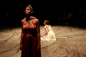 Porscha Shaw and Tamsen Glaser in Iphigenia and Other Daughters