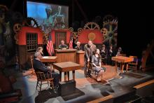 A production of "Machinal" by Boardmore Theatre