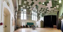 Interior panorama of Hutchinson 208. 