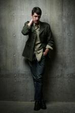 Robert Bergin in Book-It's production of  Slaughterhouse Five. Photo by John Ulman.