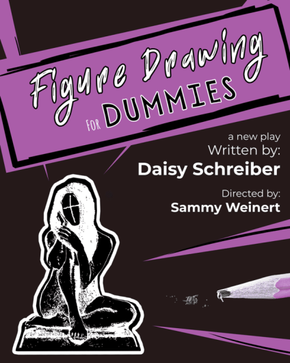 Show poster with drawn figure