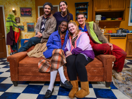 A cast photo