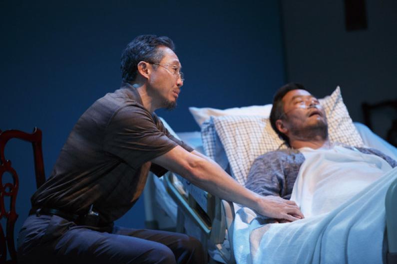 Joseph Yang in Aubergine at Playwrights Horizons