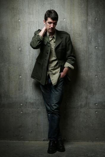 Robert Bergin in Book-It's production of  Slaughterhouse Five. Photo by John Ulman.