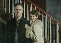 Sam Read and Robin Jones in The Two-Character Play. Photo by Mike Hipple.