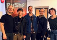 UW Drama actors at festival
