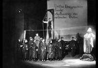 A production of "The Threepenny Opera" by Bertolt Brecht produced by Theatre am Schiffbauerdamm, Berlin