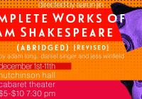 UTS Shakespeare Banner