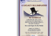 Poster with information about event