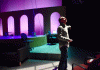 Samer Al-Saber, PhD '13, directing "The Prophet" at Davidson College.