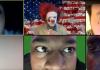 Six actors in individual Zoom frames, in a scene of the play So Far So Good