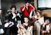 "...And Hilarity Ensues..." cast members. Photo by Mike Hipple.