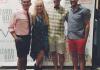 Brandon Ivie with the cast of Lizard Boy The Musical