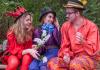 Ellie Mondloch, Daphne Sage Gomez, and Jake Thomas Lemberg in a promotional shot for The Complete Works of Shakespeare (abridged) [revised].
